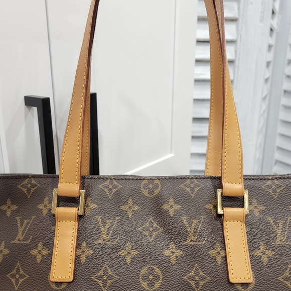 💕CLASSIC Tote Bag Discontinued LOUIS VUITTON Cabas MEZZO Monogram - Picture 2 of 16